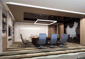 简约公司会议室图片 塑钢板吊顶装修效果图片