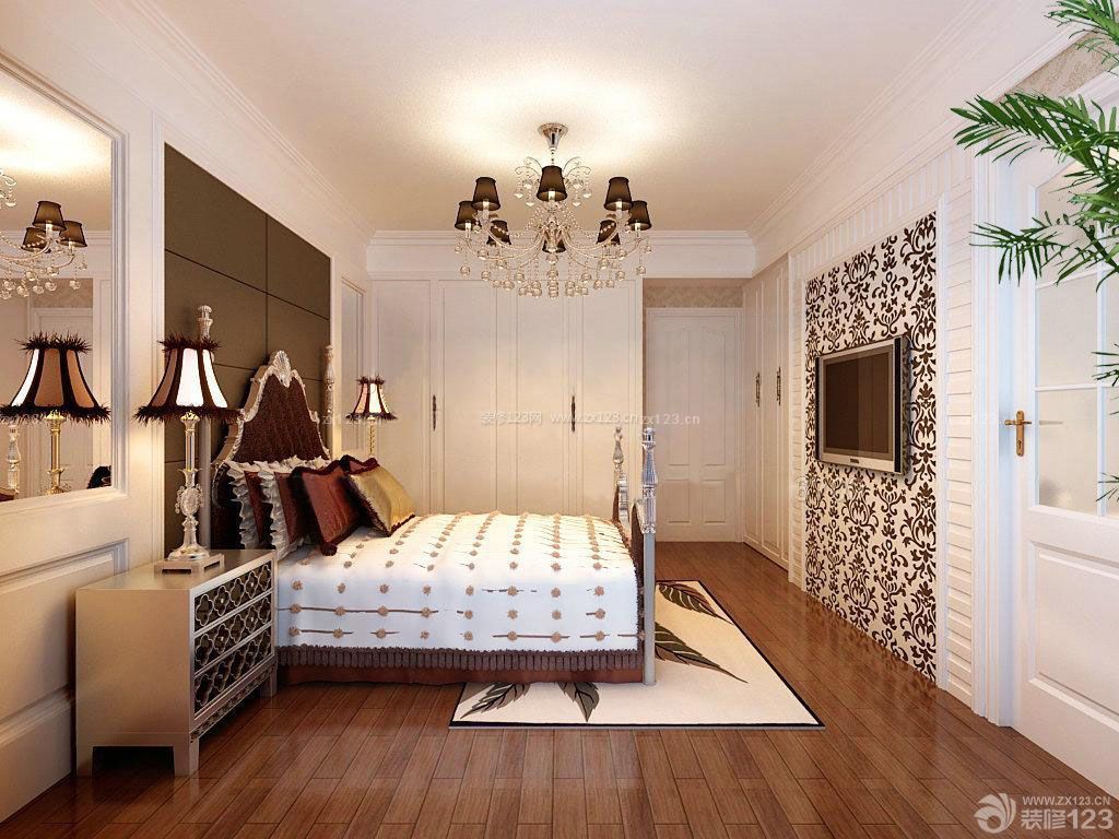 小三房欧式精致卧室装修效果图欣赏