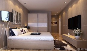 安置房60平方简装欧式卧室效果图