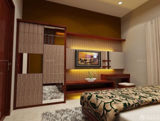 安置房60平方混搭设计风格卧室简装效果图