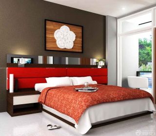 现代欧式混搭风格安置房60平方简装卧室效果图