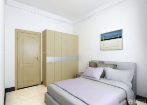 建筑面积30平方公寓装修 简单卧室装修效果图