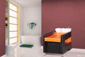 泰式装修风格家庭卫生间设计图片