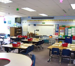 国外学校教室装修设计效果图片2023