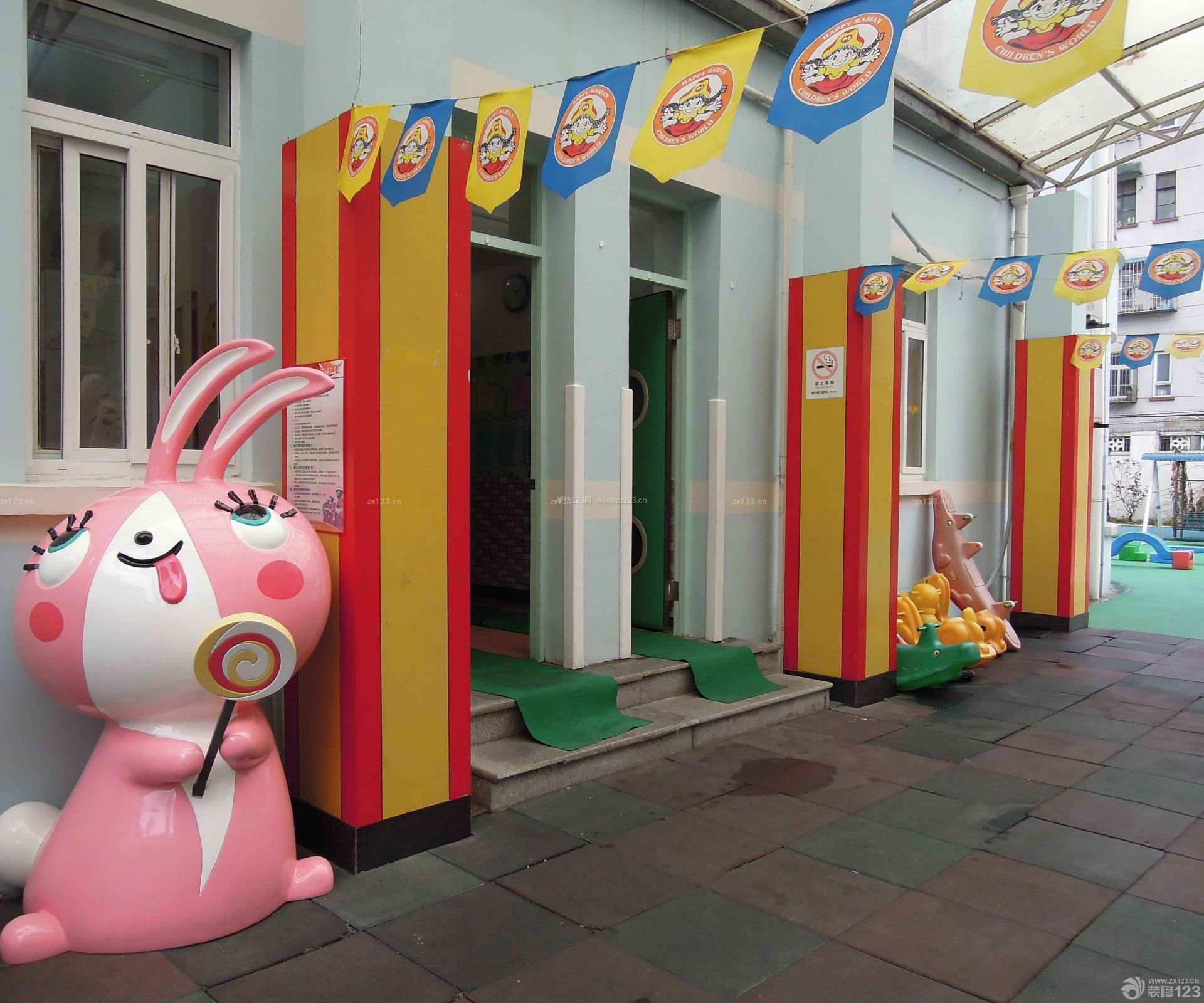 广州贝尔国学幼儿园-幼儿园装修|学校装修-经典案例