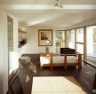 泰式风格别墅客厅实木沙发装修效果图片