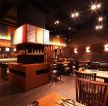 温馨日式酒吧壁灯装修效果图片