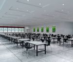 2023学校餐厅吸顶灯装修效果图片大全