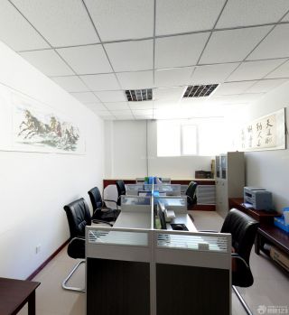 小户型办公室吊顶设计效果图片