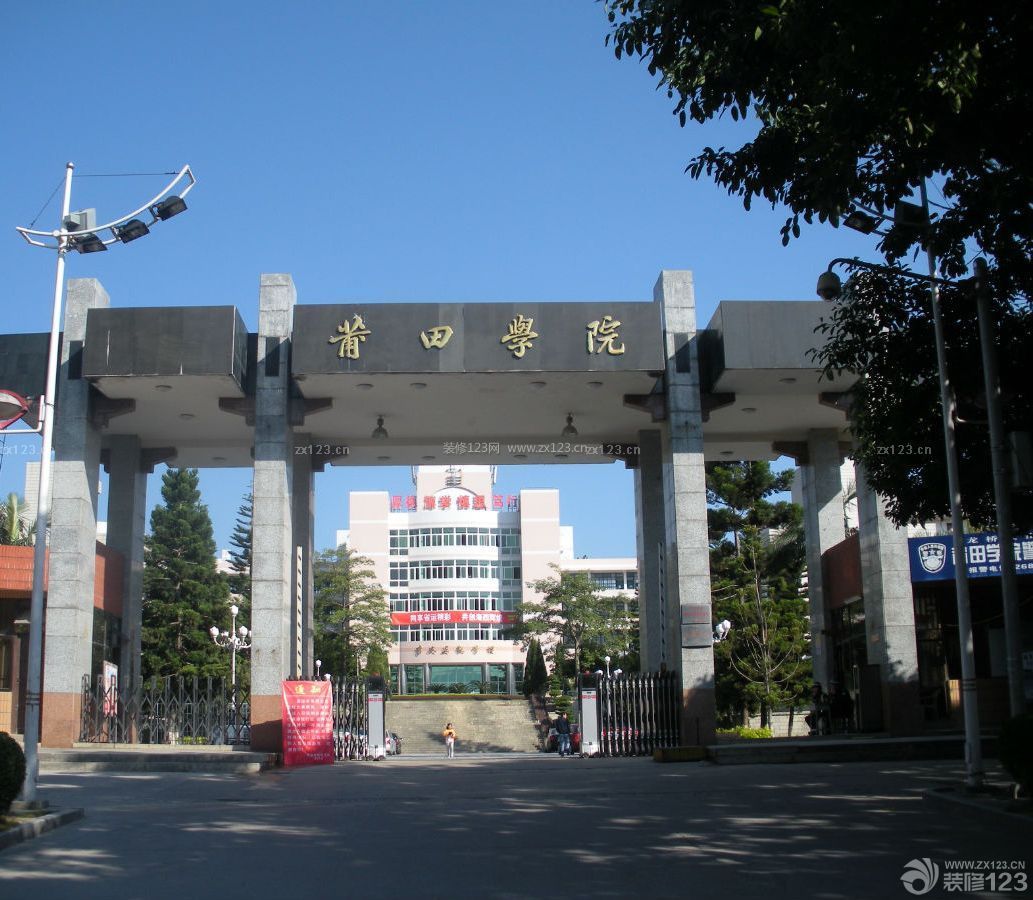 大学学校大门设计效果图片大全