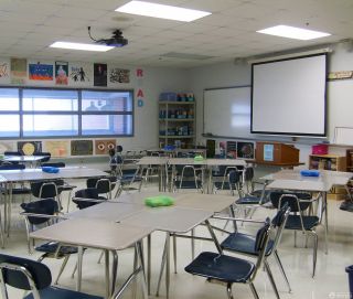 2023小型学校教室装修设计实景图 