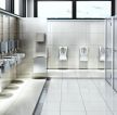 2023商场厕所白色地砖装修效果图片