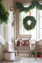 唯美欧式别墅圣诞装饰图片大全
