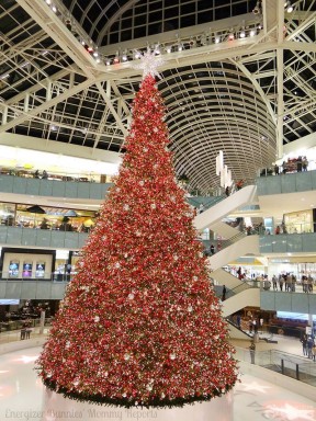 圣诞节商场装饰 大型商场中庭设计