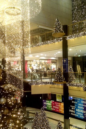 圣诞节商场布置 现代风格