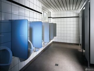 商场厕所白色瓷砖贴图装修效果图片