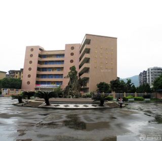 小学学校教学楼装修效果图2023图片