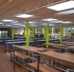 最新学校食堂柱子装修效果图片