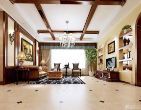 客厅装饰油画 大型别墅设计