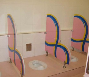学校厕所便盆装修效果图片