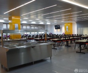学校食堂装修效果图 地板砖