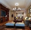 泰式家庭客厅装修色彩搭配效果图