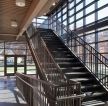 学校室内楼梯设计装修效果图片欣赏