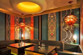 酒吧包厢装修效果图 背景墙设计