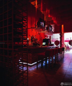中式风格酒吧装修效果图 酒吧灯光设计