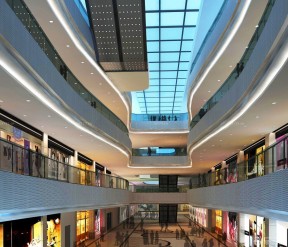 大型商场中庭设计图 简单吊顶装修效果图