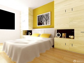 女生卧室装修图片 木质墙面装修效果图片