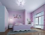 婚房卧室粉色墙面布置装修效果图片