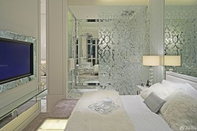 10平米卧室装修 雕花玻璃