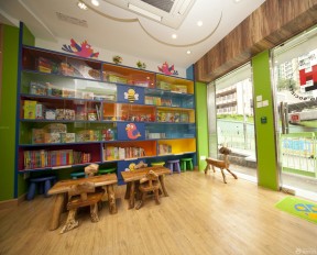 儿童图书馆图片 原木地板装修效果图片