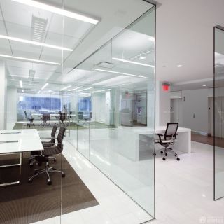会议室玻璃隔断装修效果图
