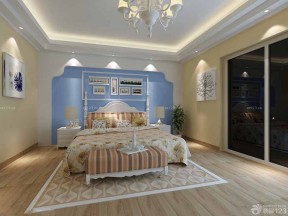 别墅卧室装修效果图 简约地中海风格