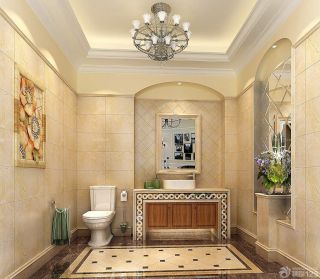 欧式卫浴展厅室内卫生间装修效果图欣赏