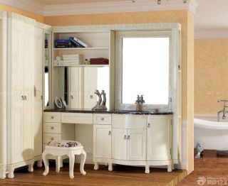 欧式卫浴展厅室内浴室柜装修效果图片