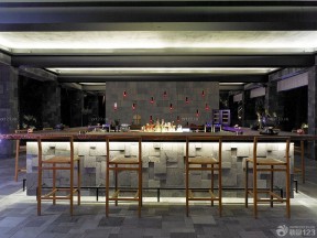 国外酒吧吧台效果图展示 创意酒吧设计