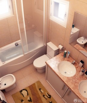 简约卫浴展厅效果图片 卫生间浴室装修图