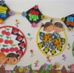 幼儿园中班教室墙面装饰设计图片