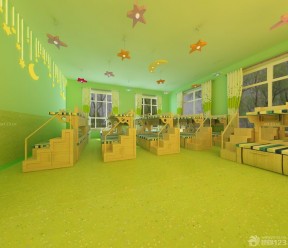 幼儿园效果图 寝室设计图片