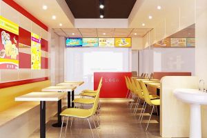 无锡中式快餐店装修设计 打造不一样快餐店