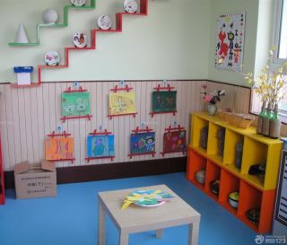 幼儿园小型教室墙面装饰效果图片