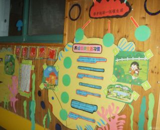 国立幼儿园墙面装饰设计图片