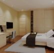 现代欧式风格十平方米卧室装修效果图