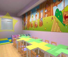 幼儿园装饰效果图片 教室