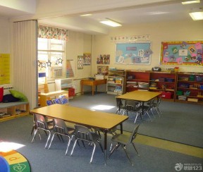 幼儿园装修效果图大全 室内隔断