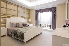 卧室墙面颜色效果图 现代欧式风格