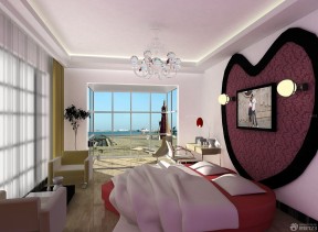 卧室墙面颜色效果图 海边别墅图片